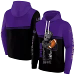 personalized lsu tigers baby groot purple black hoodie best selling