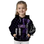 personalized lsu tigers distressed flag purple black hoodie best selling