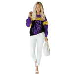 personalized lsu tigers grim reaper purple black hoodie best selling