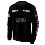 personalized lsu tigers punisher skull black hoodie best selling