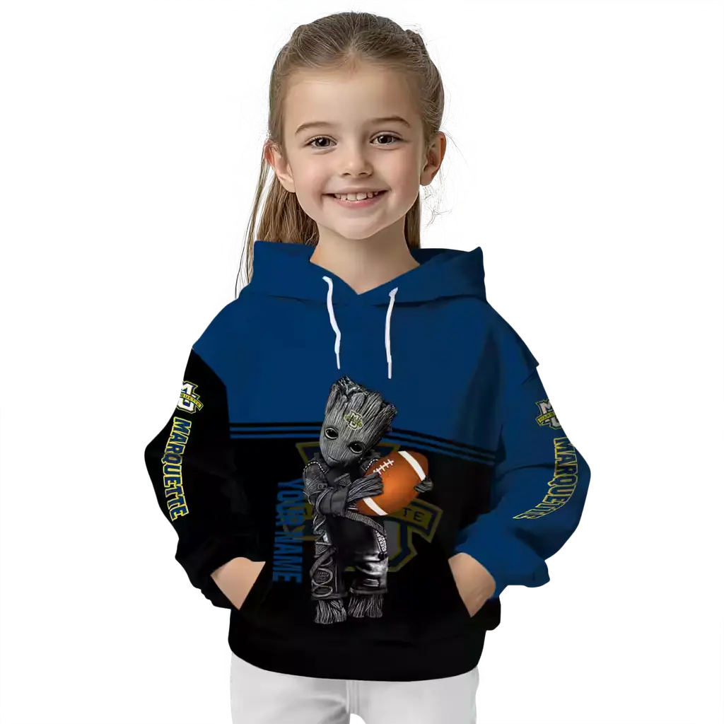 personalized marquette golden eagles baby groot blue black hoodie top rated personalized marquette golden eagles baby groot blue black hoodie top rated