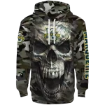 personalized marquette golden eagles camo skull hoodie best selling