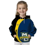 personalized marquette golden eagles minimalist design blue black hoodie best selling
