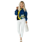 personalized marquette golden eagles minimalist design blue black hoodie best selling