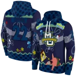 personalized marquette golden eagles spongebob patrick star blue navy hoodie best selling