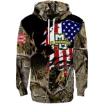 personalized marquette golden eagles tree camo hoodie best selling