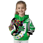 personalized marshall thundering herd puzzle pieces green hoodie best selling