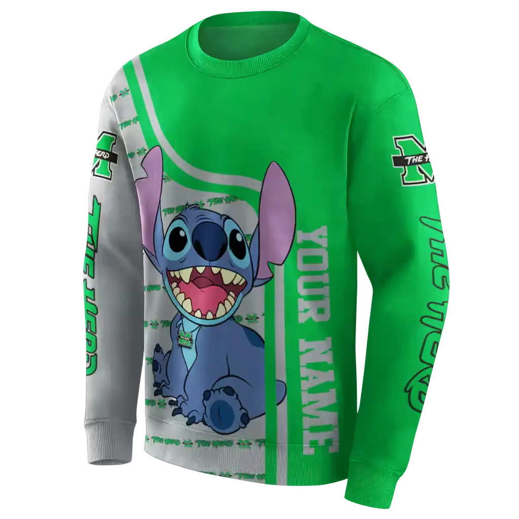 personalized marshall thundering herd stitch green hoodie new arrival personalized marshall thundering herd stitch green hoodie new arrival