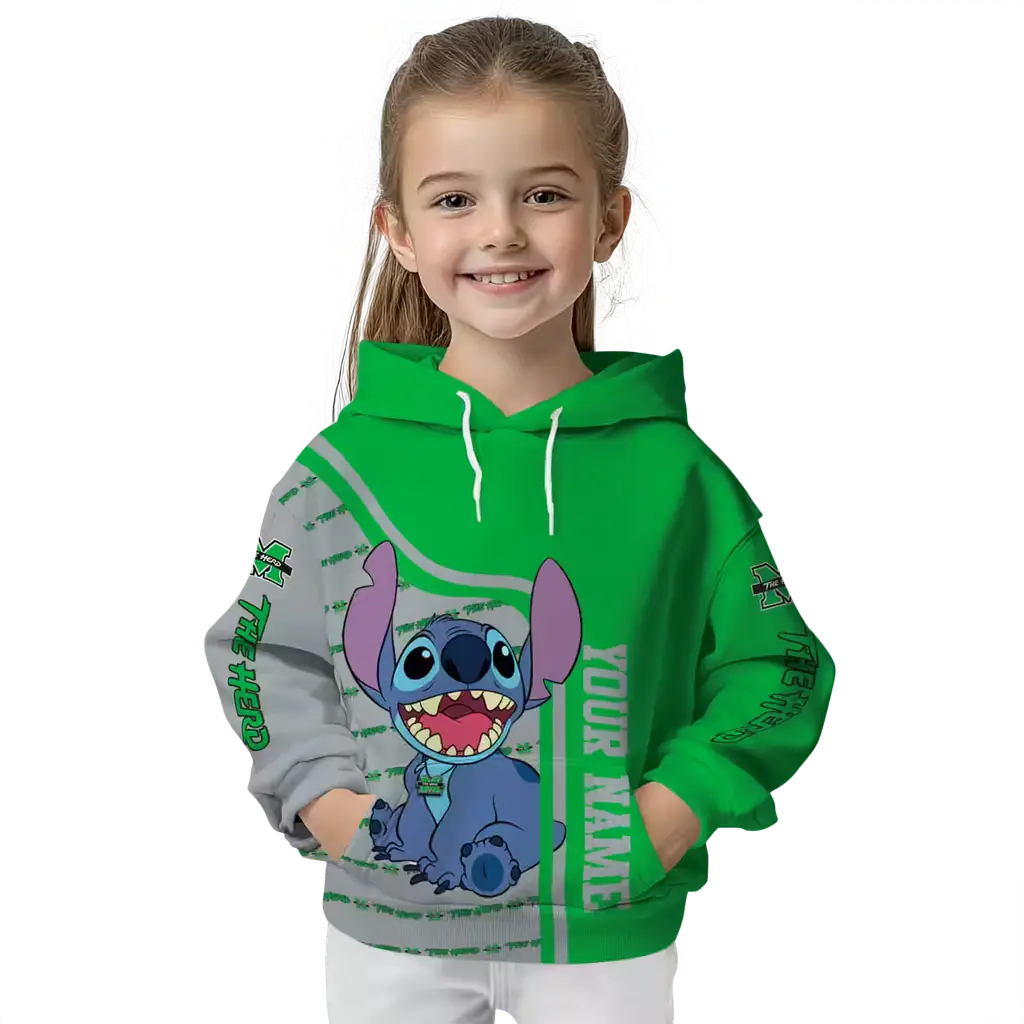 personalized marshall thundering herd stitch green hoodie top rated personalized marshall thundering herd stitch green hoodie top rated