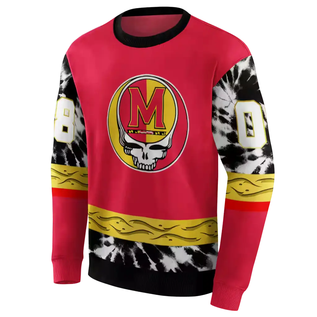 personalized maryland terrapins grateful vibes red hoodie new arrival personalized maryland terrapins grateful vibes red hoodie new arrival