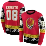 personalized maryland terrapins grateful vibes red hoodie best selling