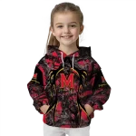 personalized maryland terrapins hunting theme red black hoodie best selling