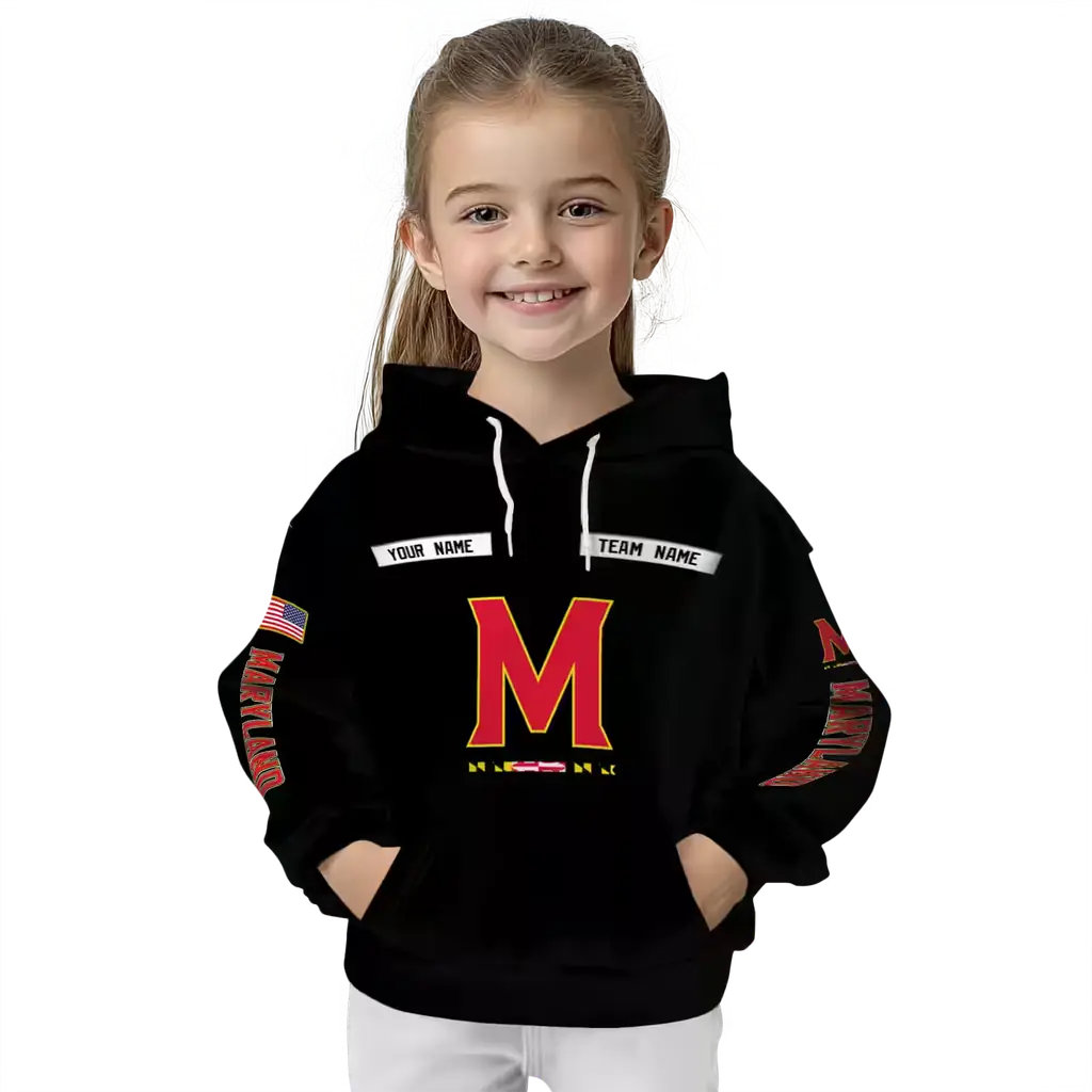 personalized maryland terrapins punisher skull black hoodie top rated personalized maryland terrapins punisher skull black hoodie top rated