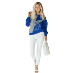 personalized memphis tigers abstract shape blue hoodie best selling
