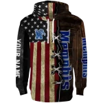 personalized memphis tigers american pride hoodie best selling