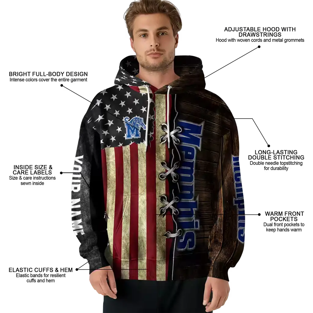 personalized memphis tigers american pride hoodie latest model personalized memphis tigers american pride hoodie latest model