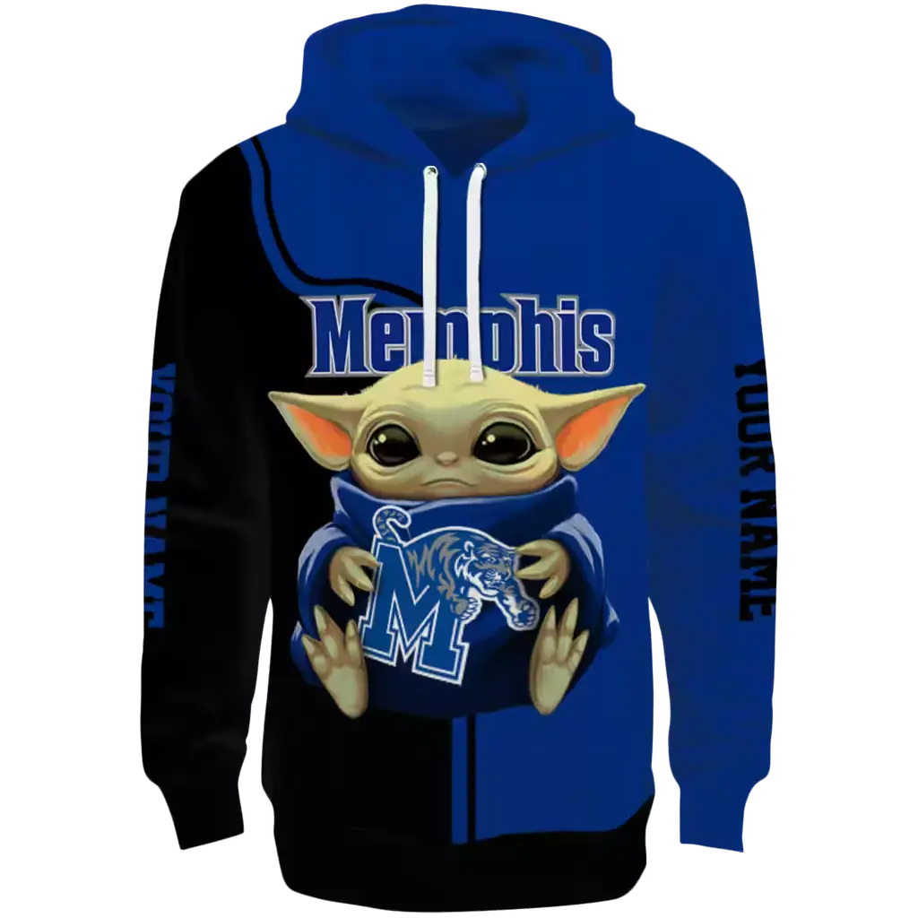 personalized memphis tigers baby yoda blue black hoodie best selling personalized memphis tigers baby yoda blue black hoodie best selling