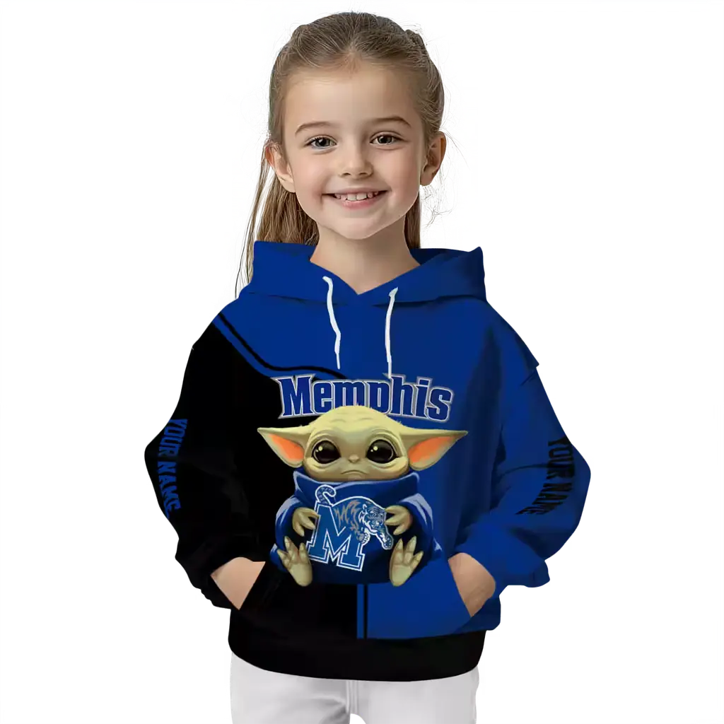 personalized memphis tigers baby yoda blue black hoodie top rated personalized memphis tigers baby yoda blue black hoodie top rated