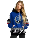 personalized memphis tigers grateful vibes blue hoodie best selling