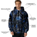 personalized memphis tigers hunting theme blue black hoodie best selling