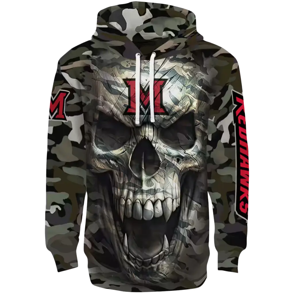 personalized miami redhawks camo skull hoodie best selling personalized miami redhawks camo skull hoodie best selling