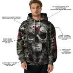 personalized miami redhawks camo skull hoodie best selling