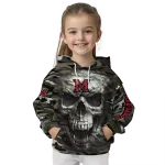 personalized miami redhawks camo skull hoodie best selling