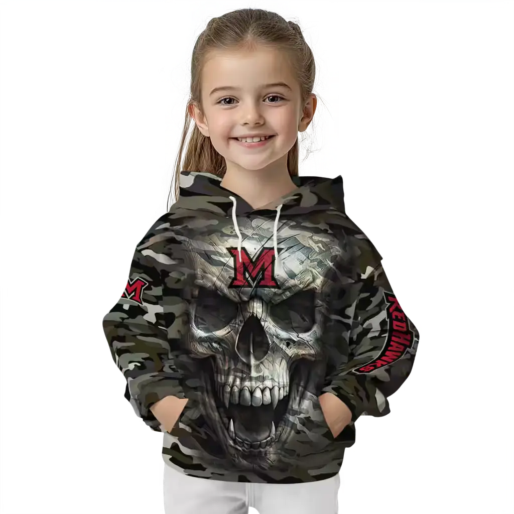 personalized miami redhawks camo skull hoodie top rated personalized miami redhawks camo skull hoodie top rated