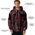 personalized miami redhawks hunting theme red black hoodie best selling