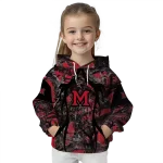 personalized miami redhawks hunting theme red black hoodie best selling