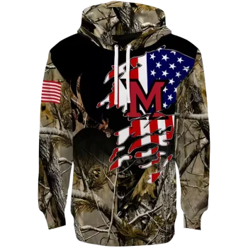 personalized miami redhawks tree camo hoodie best selling