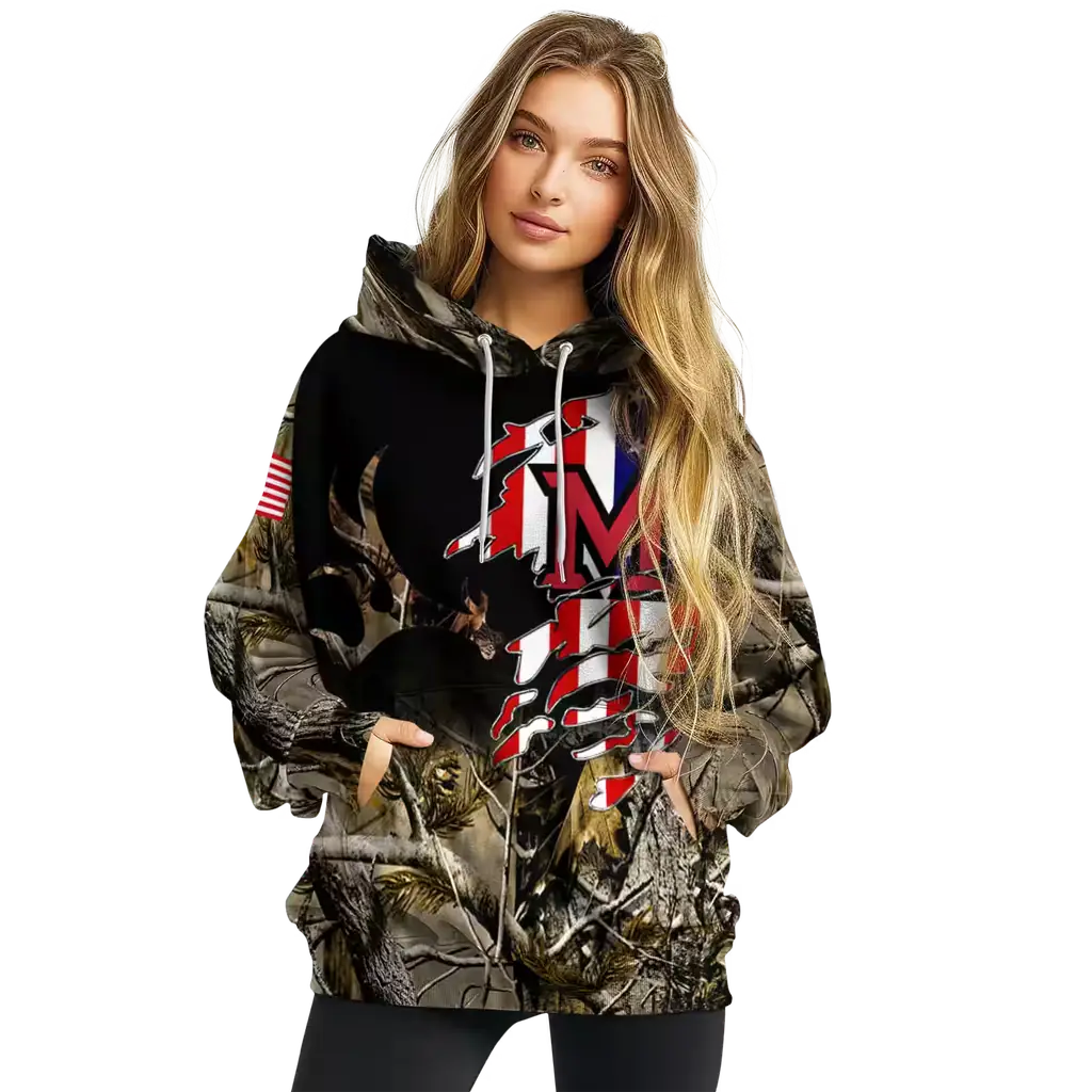 personalized miami redhawks tree camo hoodie high quality personalized miami redhawks tree camo hoodie high quality