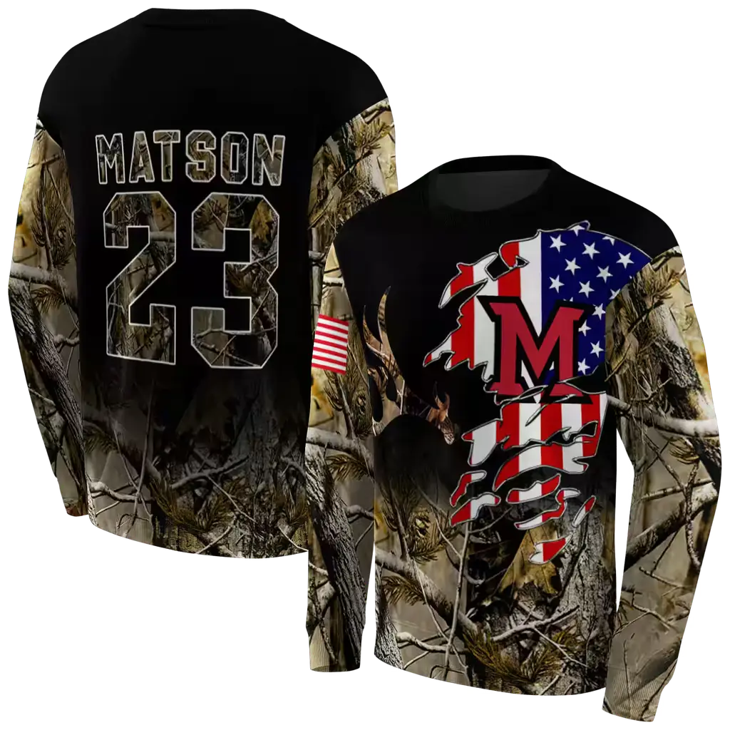 personalized miami redhawks tree camo hoodie premium grade personalized miami redhawks tree camo hoodie premium grade