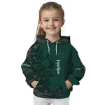 personalized michigan state spartans deer silhouette green hoodie best selling