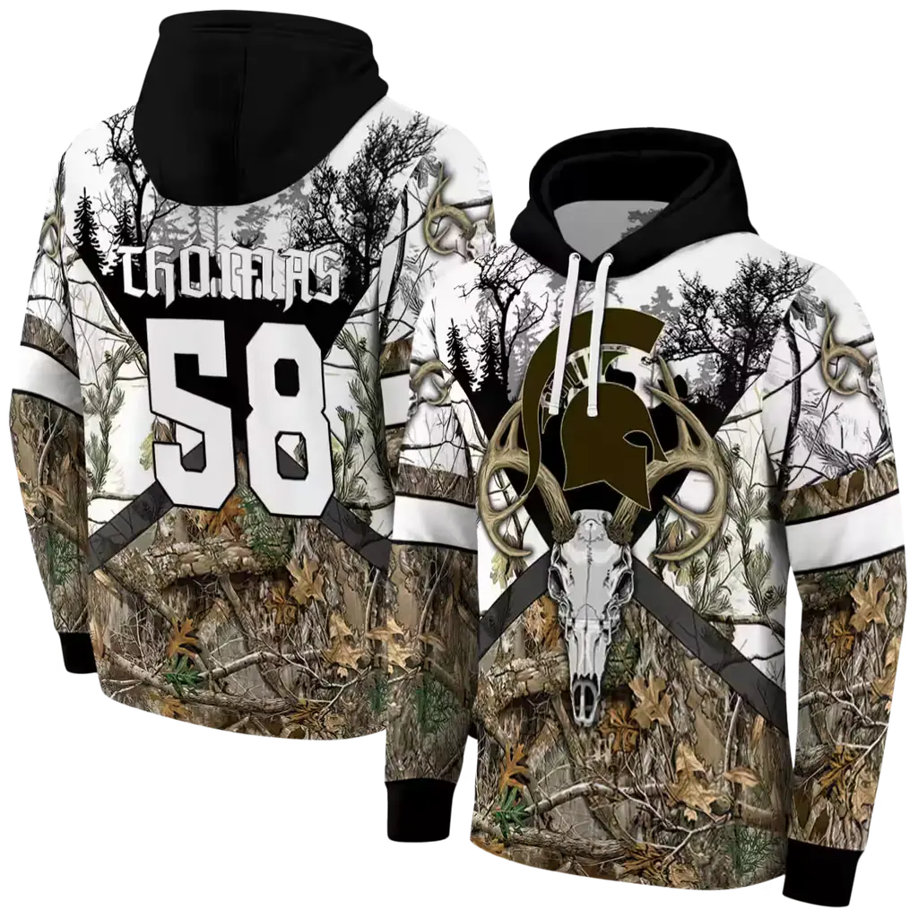 personalized michigan state spartans forest silhouette hoodie fashion forward personalized michigan state spartans forest silhouette hoodie fashion forward