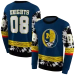 personalized michigan wolverines grateful vibes blue hoodie best selling