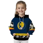 personalized michigan wolverines grateful vibes blue hoodie best selling