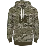 personalized michigan wolverines military style hoodie best selling