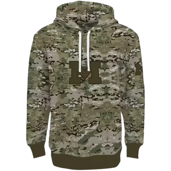 personalized michigan wolverines military style hoodie best selling