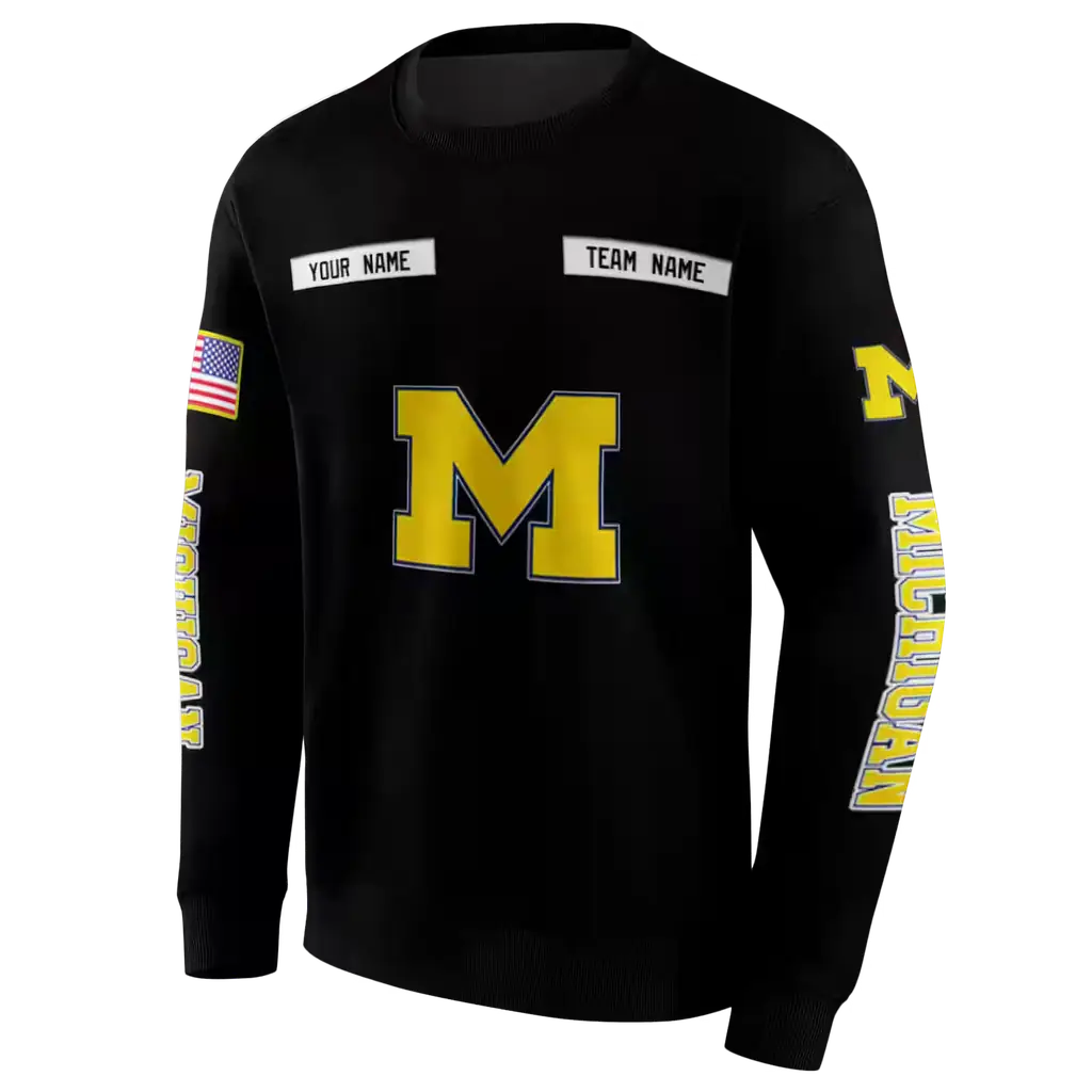 personalized michigan wolverines punisher skull black hoodie new arrival personalized michigan wolverines punisher skull black hoodie new arrival
