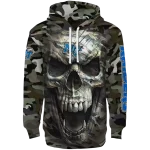 personalized middle tennessee blue raiders camo skull hoodie best selling