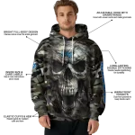 personalized middle tennessee blue raiders camo skull hoodie best selling