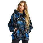 personalized middle tennessee blue raiders hunting theme blue black hoodie best selling