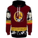 personalized minnesota golden gophers grateful vibes maroon hoodie best selling