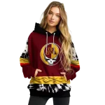 personalized minnesota golden gophers grateful vibes maroon hoodie best selling