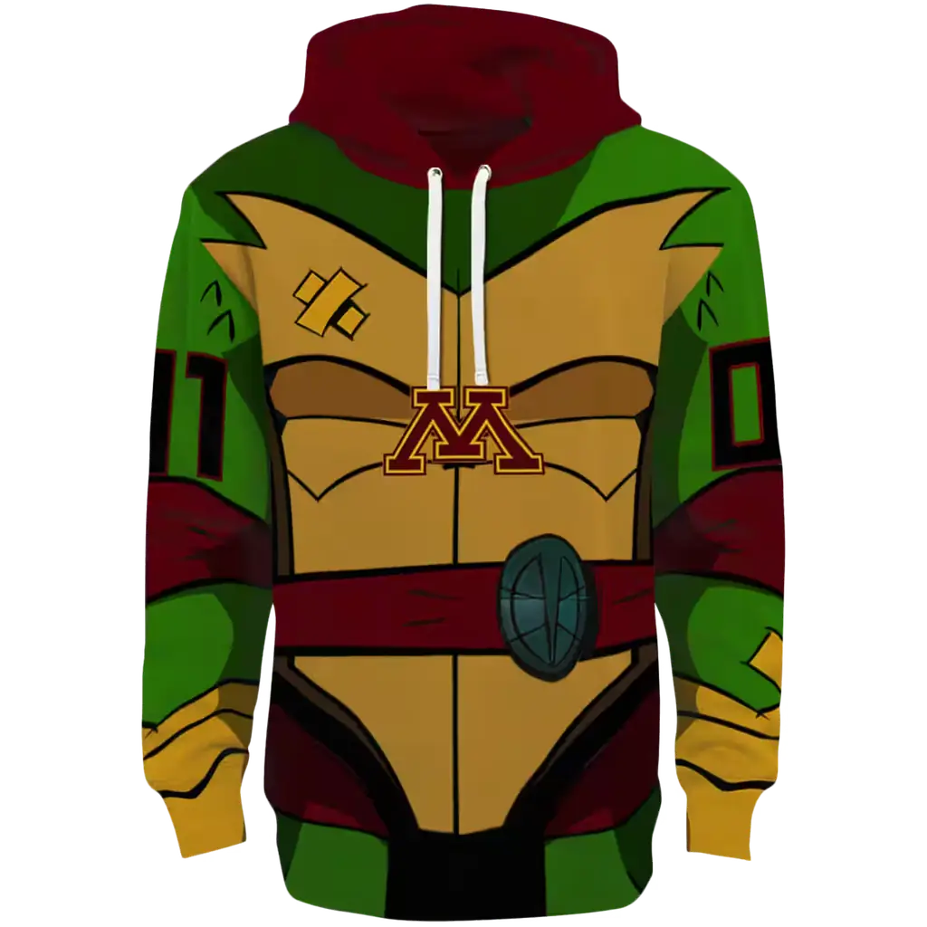personalized minnesota golden gophers superhero armor maroon green hoodie best selling personalized minnesota golden gophers superhero armor maroon green hoodie best selling