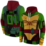 personalized minnesota golden gophers superhero armor maroon green hoodie best selling