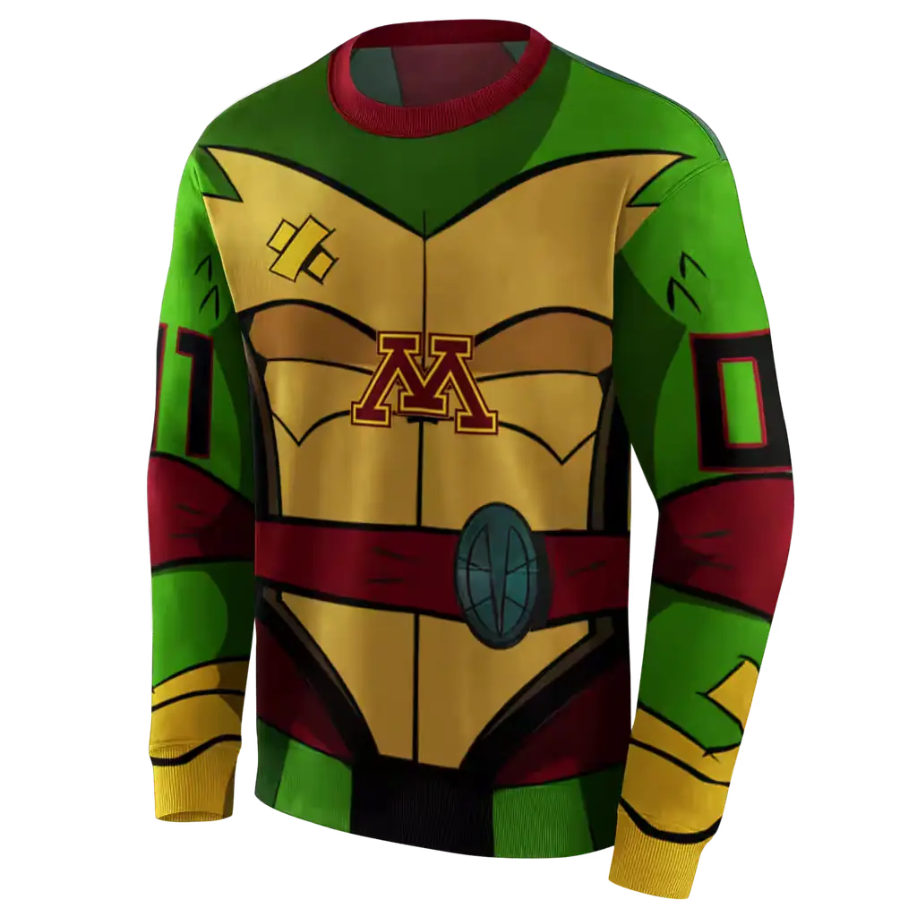 personalized minnesota golden gophers superhero armor maroon green hoodie new arrival personalized minnesota golden gophers superhero armor maroon green hoodie new arrival