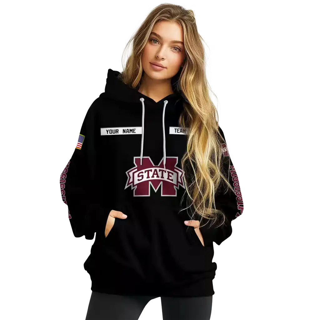 personalized mississippi state bulldogs punisher skull black hoodie high quality personalized mississippi state bulldogs punisher skull black hoodie high quality