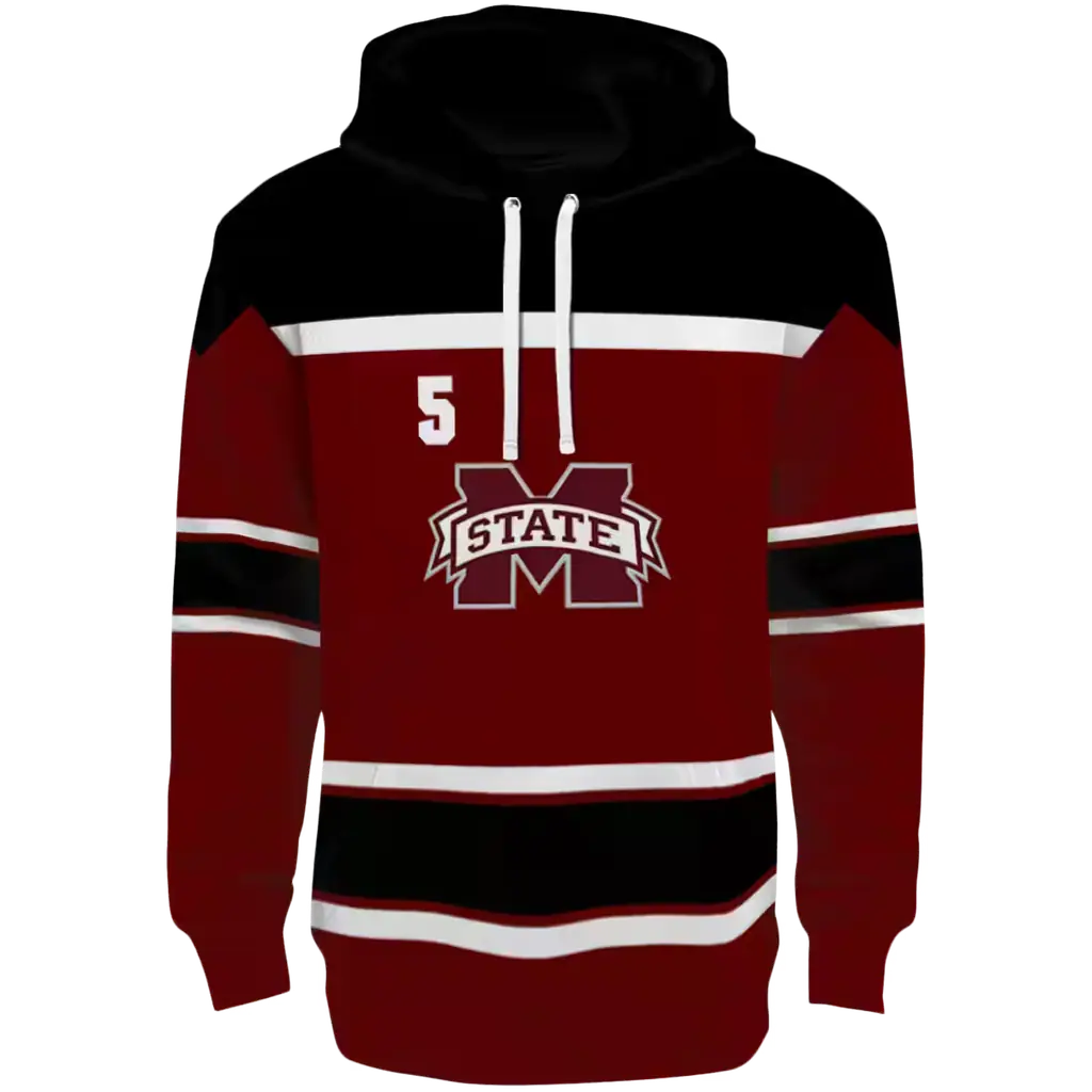 personalized mississippi state bulldogs striped pattern maroon hoodie best selling personalized mississippi state bulldogs striped pattern maroon hoodie best selling